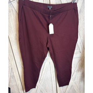 Women's Universal Standard Burgundy Leggings XL